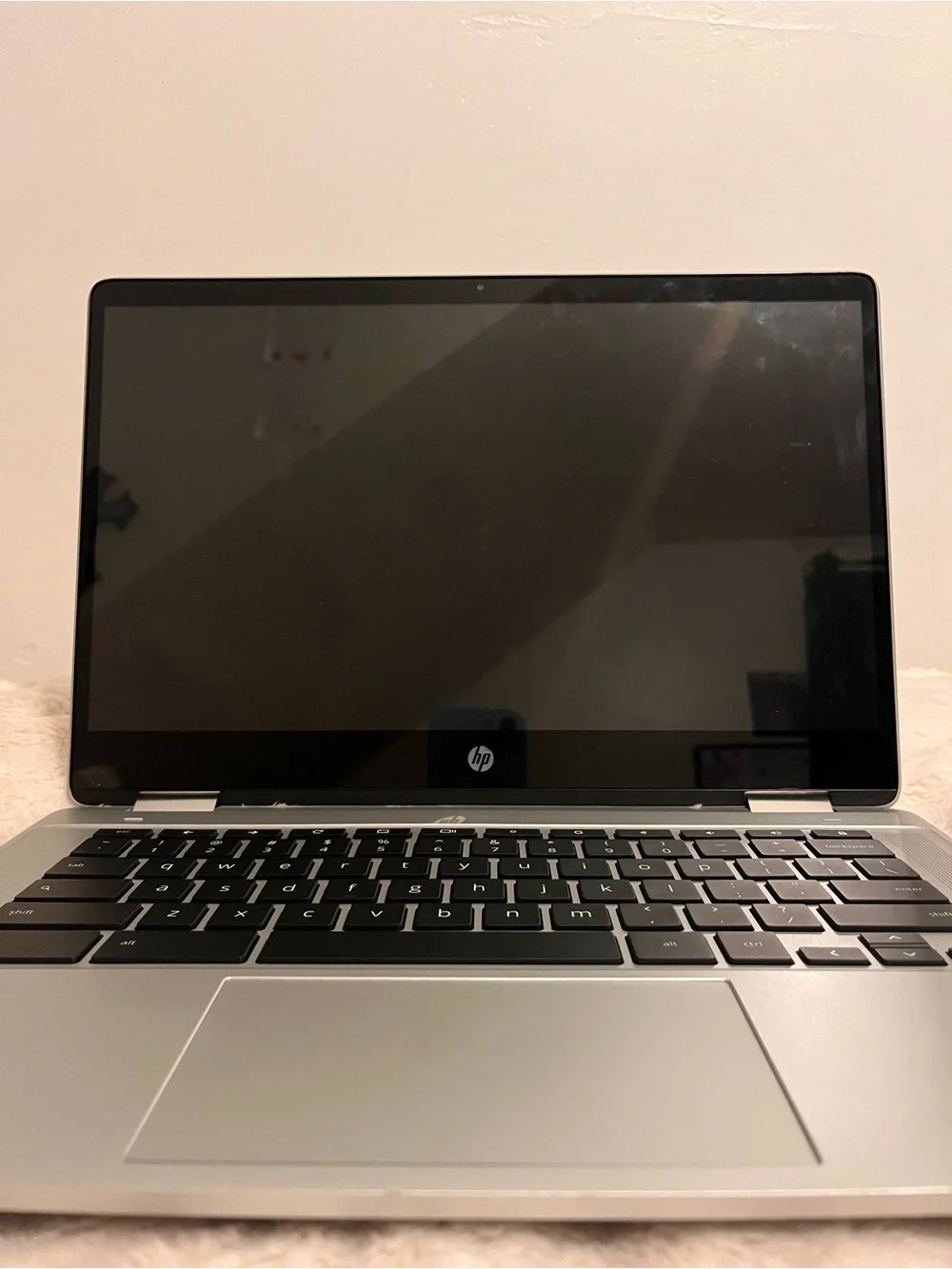 HP Chromebook with touchscreen and 360° tablet mode
